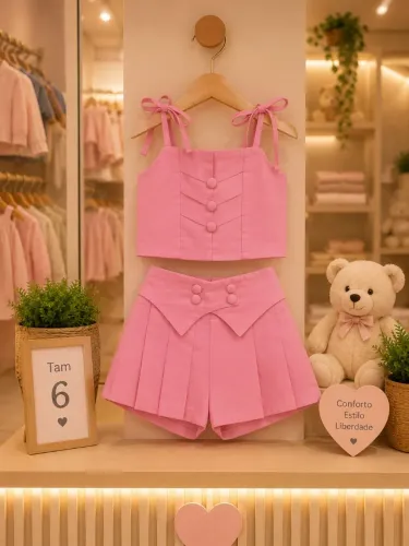 Conjunto infantil menina