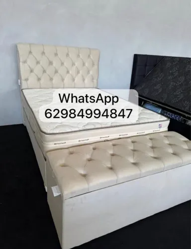 Cama box molas ensacadas casal pronto entrega