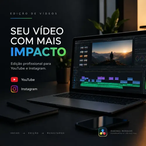 Edição de vídeo para criadores de conteúdo