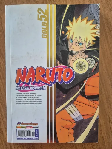 Mangá Naruto Gold Vol. 52 - Masashi Kishimoto (Panini)