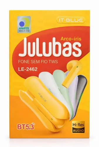 FONE DE OUVIDO SEM FIO TWS JUJUBAS LE2462