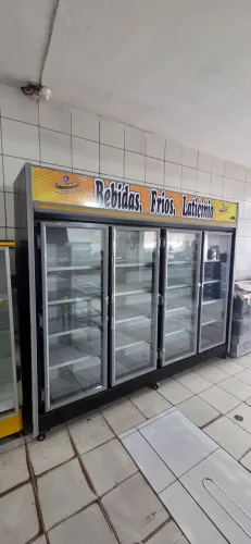 Expositor Auto Serviço 2,50m 04 Portas Novo