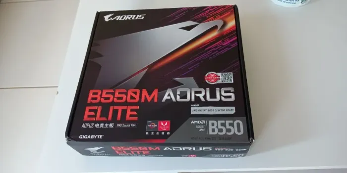 PLACA MÃE B550 AORUS ELITE NOVA 