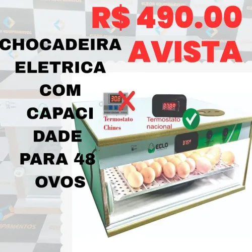 Chocadeira 48 ovos nova com garantia 