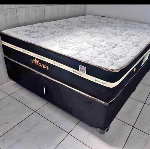 Cama de casal sem ortopetico