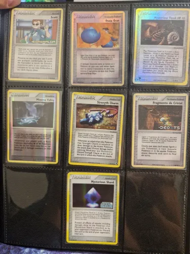 Lote cartas pokémon antigas reverse foil