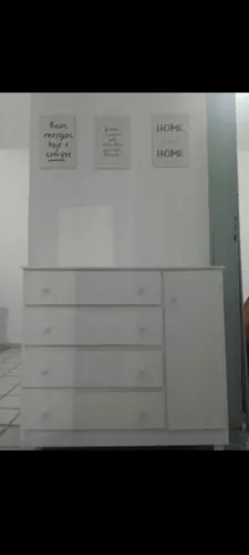 Cômoda em MDF, toda Nova, em cores diferentes, não cobramos frete na ZN.