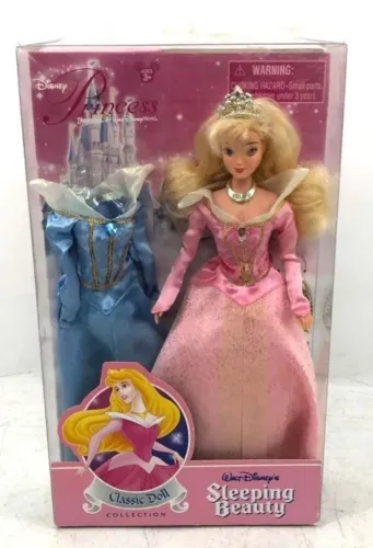 BONECA BARBIE AURORA DISNEY PARKS VINTAGE. ITEM DE COLECIONADOR .NOVA.LACRADA