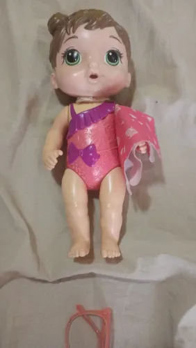 Boneca baby Alive hora do banho