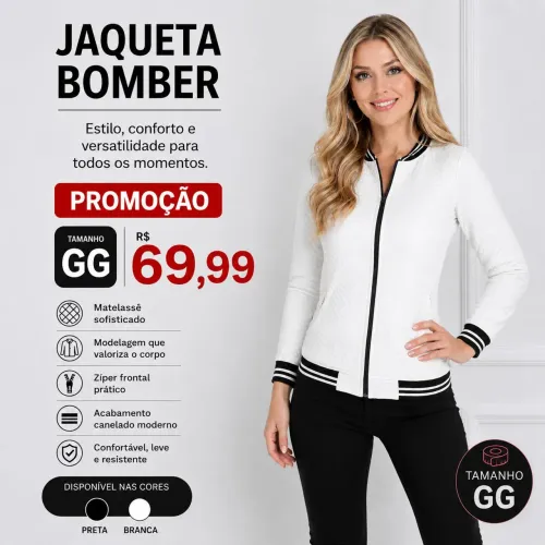 Jaqueta Bomber G