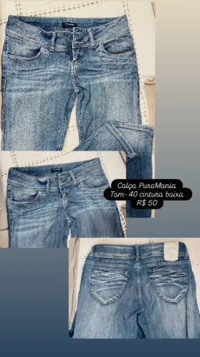 Calça Colcci tamanho 38 . Cintura baixa. 60