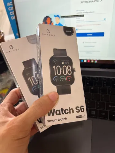 Smartwatch Novo lacrado Haylou Watch S6 Global