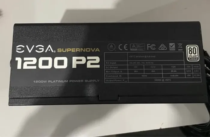 Fonte Evga 1200w Supernova P2 80 Plus Platinum Full Modular