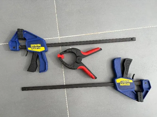 2 Grampos Rápido 30cm 12'' Irwin + 1 Grampo STX 4?