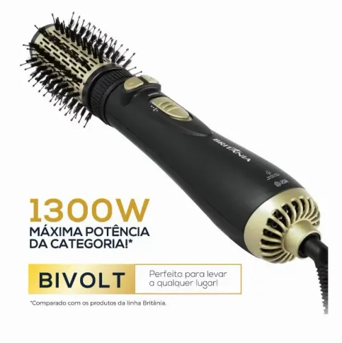 Escova Modeladora Rotativa Britânia