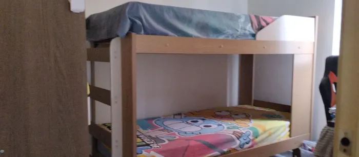 Beliche com 2 colchões 