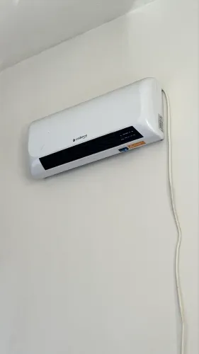 Aquecedor e ventilador de parede 