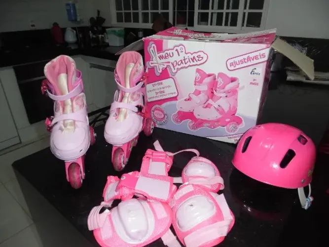 patins infantil numero 33 completo