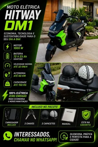 Moto Elétrica Hit Way