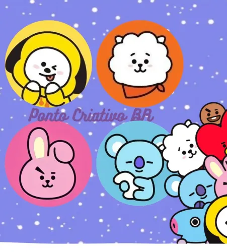 Kit de Bottons BTS BT21