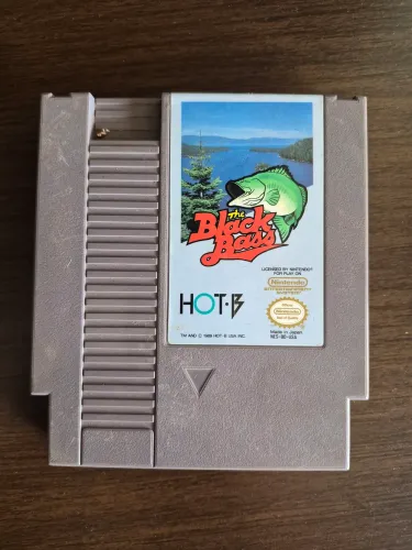 Black Bass Original NES Nintendinho 8 bits