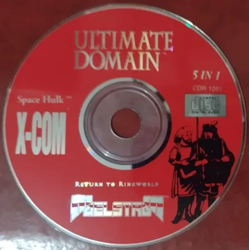Jogo Ultimate Domain Return to Ringworld - 5 in 1 - Maelstrom - MS-DOS -1994