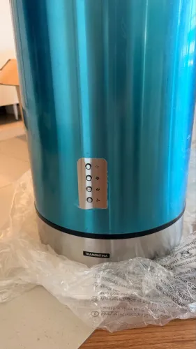 Coifa de Ilha Tube Tramontina - Inox 127v 35cm com Carvão Ativo