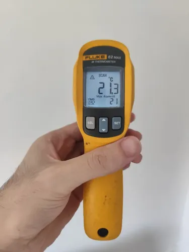 Fluke termômetro inflavermelho 62 Max 3 metros
