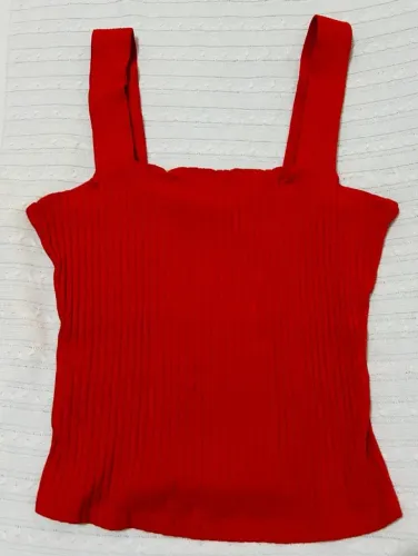 blusa cropped vermelha da farm