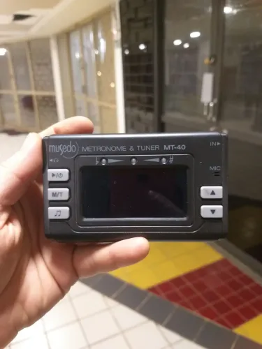 Afinador metrônomo mt-40 musedo
