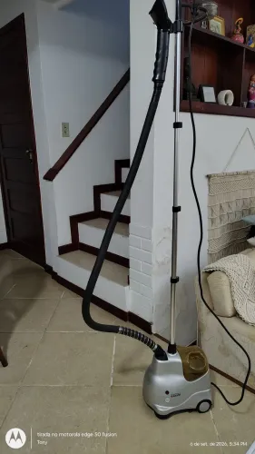 passadeira de roupa profissional suggar prata <br>R$ 170,40 na 1ª compra