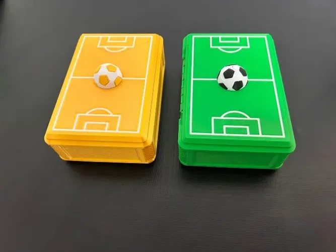 Caixa porta figurinhas da copa