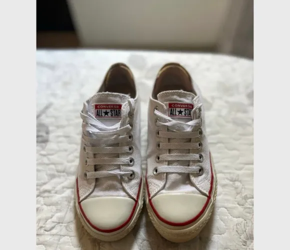 Tênis All Star em lona TAM 37 ( super novo)