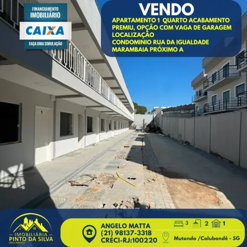 Apartamento 1 QUARTO | SAIA DO ALUGUEL | MONJOLOS / MARAMBAIA