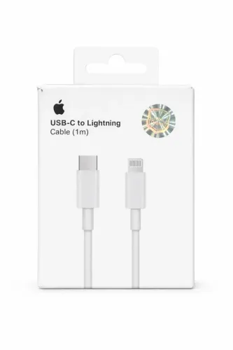 Carregador USB-C para Lightning carga rápida iPhones 8, X ,11,12,13,14