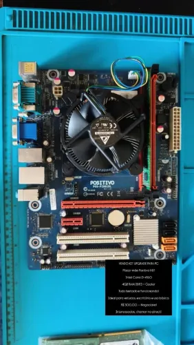 Kit Placa-Mãe H81 + i3-4160 + 4GB DDR3 + Cooler