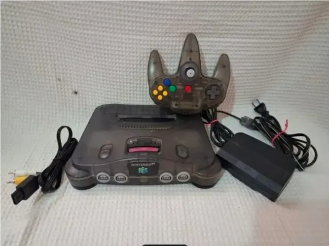 Nintendo 64 jabkticaba completo 