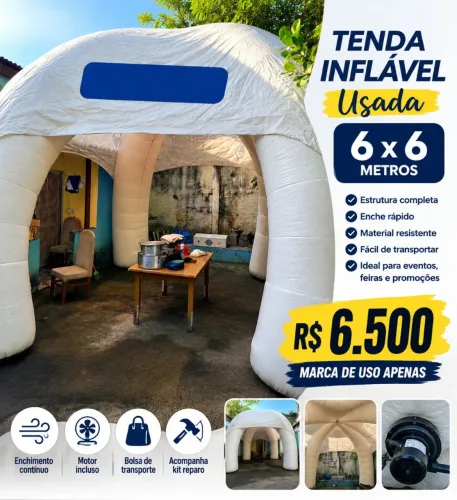Tenda inflável 