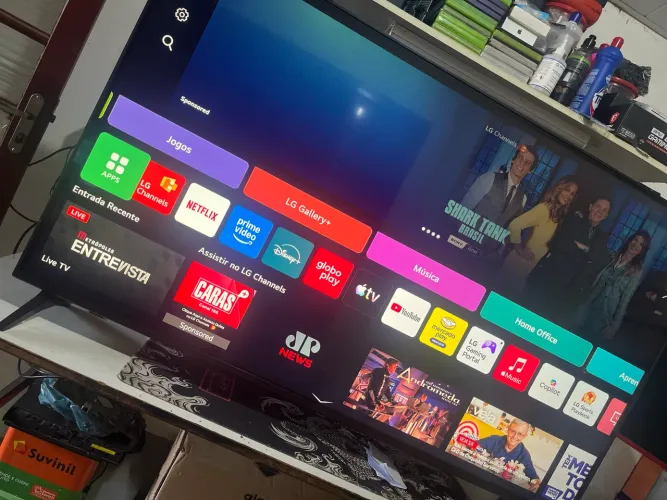 Smart TV 55" LG 4K Ultra HD QNED 55QNED70ASA WebOS 25 ?7 Com Nota Fiscal