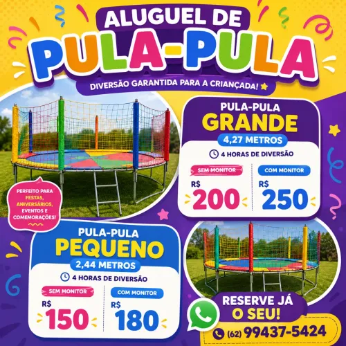 Aluguel de Pula Pula