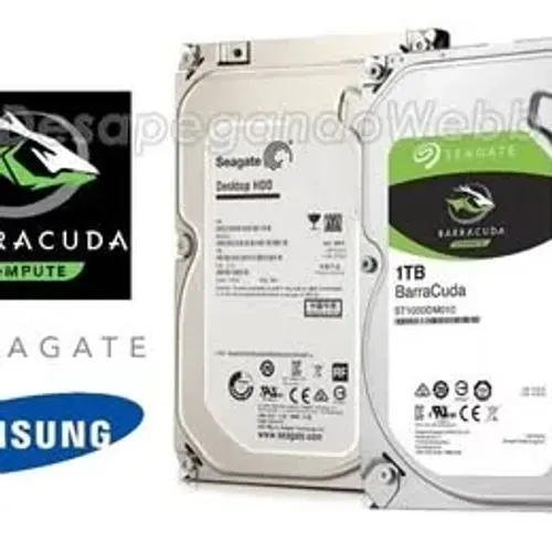 DVR e Desktop HD Seagate e Samsung  1TB e 500GB