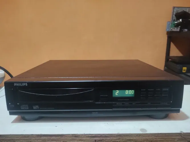 CD Player Philips AK630 Vintage - Funcionando Perfeitamente