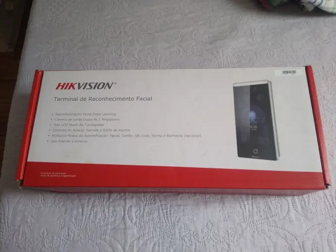 Terminal de reconhecimento fácil hikvision modelo DS-K1T671M-L 