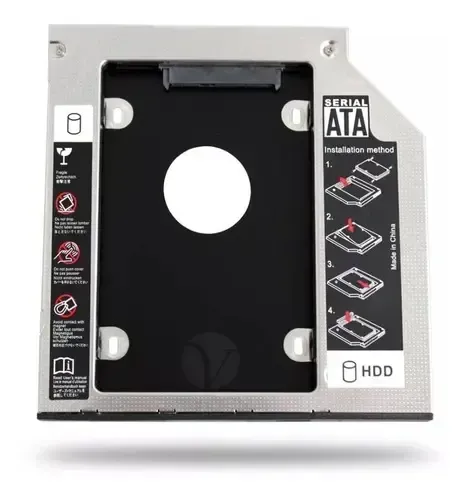 Caddy 9,5mm SATA para HD/SSD