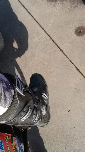 Bota de moto cross