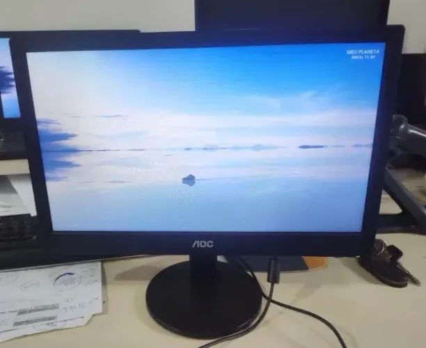 Monitor Aoc led 16? vga (todo perfeito)