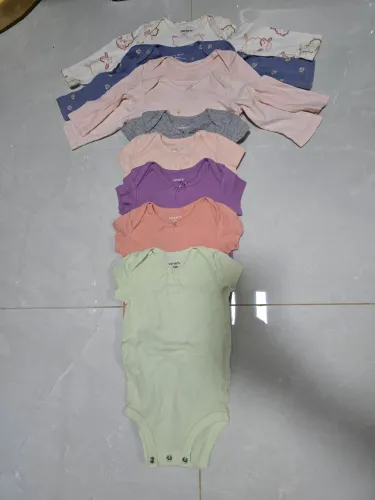 9 bodies carters menina 6 meses