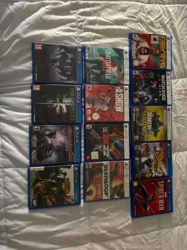 Video games ( valores a serem consultados por jogos)
