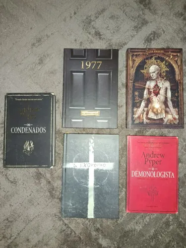 5 LIVROS DARKSIDE CAPA DURA