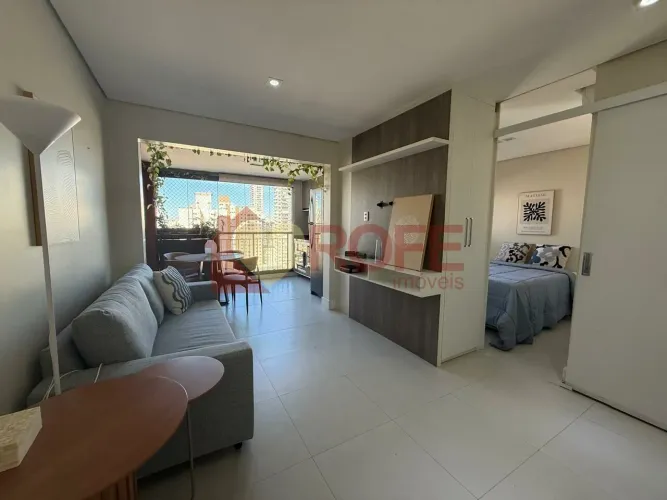 Apartamento para Venda no Brooklin - 40m² | Mobiliado | 1 Suíte | 1 Vaga